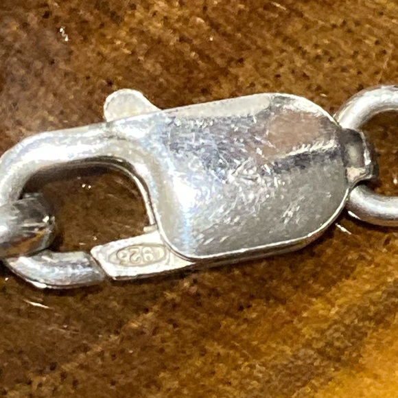 Silpada sterling silver popcorn necklace and hammered silver pendant. - Picture 12 of 15